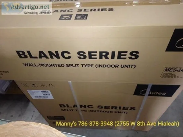 Midea 24000 BTU 16.5 SEER HeatCool Mini Split System 220 Volts N