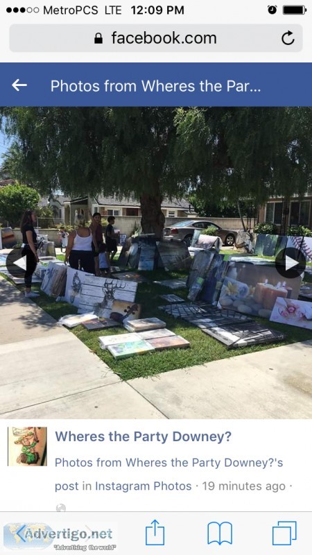 Huge Art Sale Plus Yard Sale
