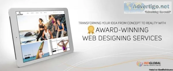 Website design company india  Indglobal