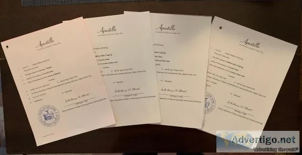 LEGALIZACION Y APOSTILLAS DE DOCUMENTOS DEL EE.UU