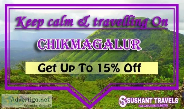 Chikmagalur Tour Packages &ndash Sushant Travels.
