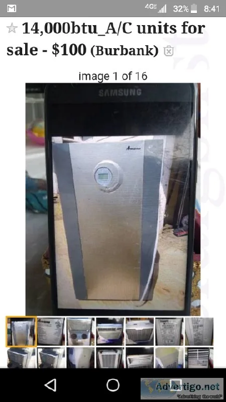 AC 14000btu 12000btu 5000btu