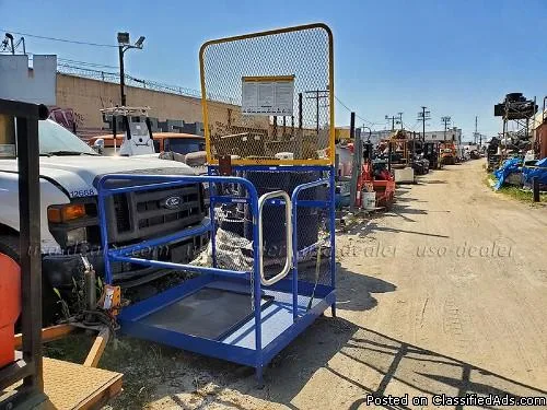 VESTIL WP-4848-84B STEEL WORK PLATFORM