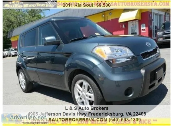2011  KIA  SOUL  4DR WAGON 4ACALL US (703) 725-8521