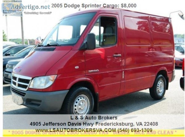 2005 DODGE SPRINTER CARGO VAN 25003DRCARGO VAN