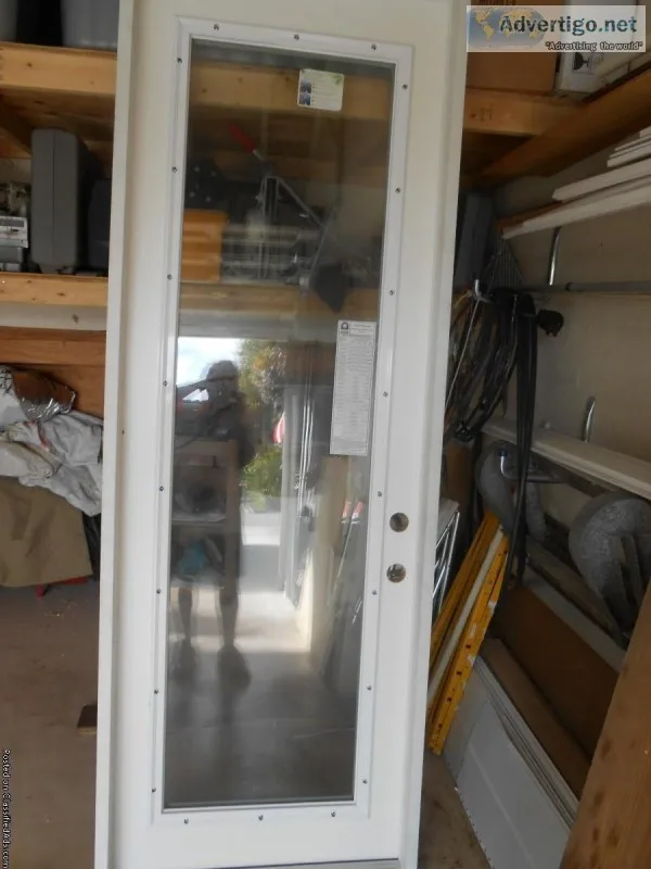 Fiberglass full view Inpacted  exterior door