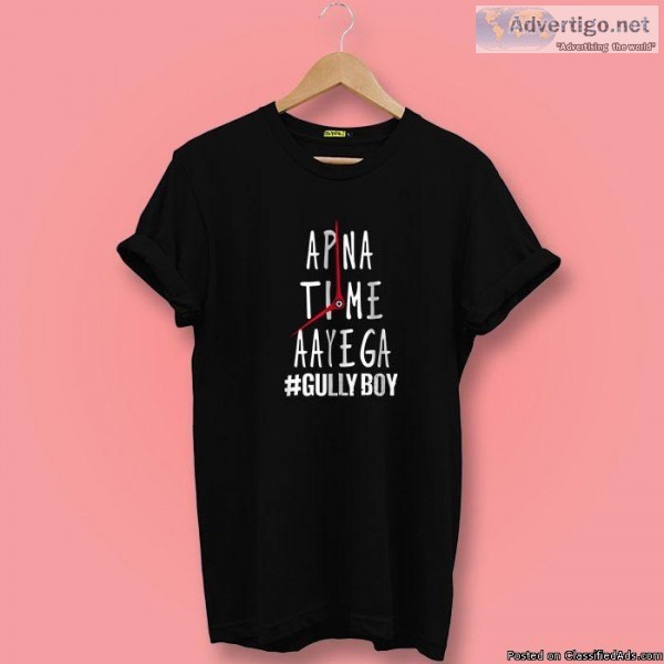 Shop Apna Time Aayega T shirts for Men Online at Beyoung