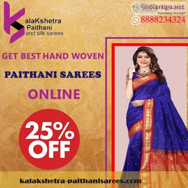 Buy Best Paithani in Pune Kalakshetrapaithani