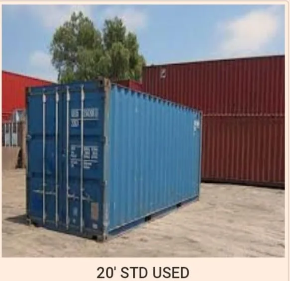 USED SHIPPING and STORAGE CONTAINERS