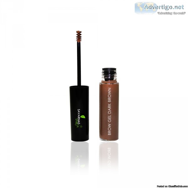 SHOP NOW NATURAL BROW GEL DARK BROWN