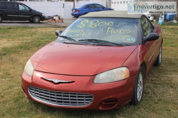 2002 Chrysler sebring Convertible