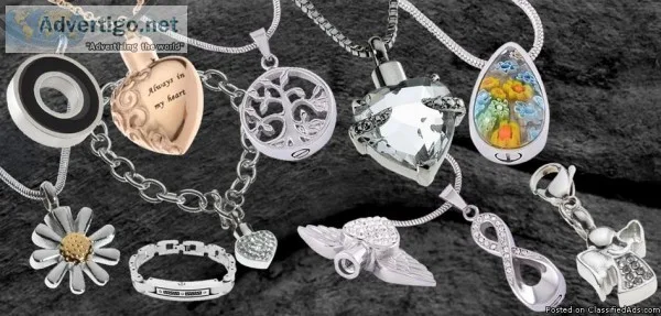 Browse Aesthetic Options of Cremation and Memorial Jewellery for