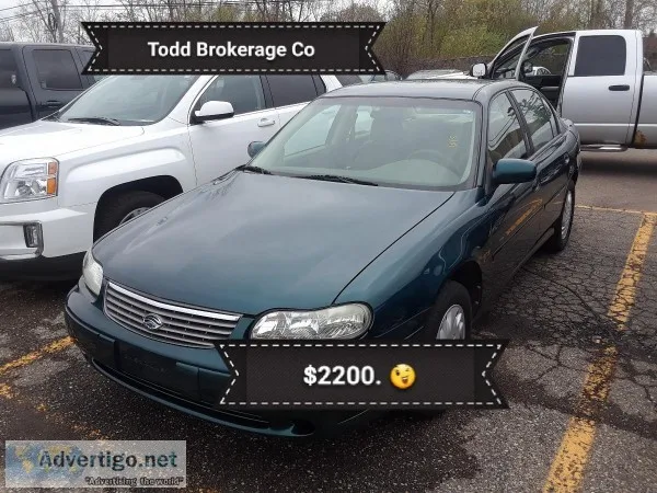  1999 CHEVROLET MALIBU  LOW MILES