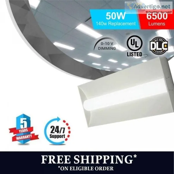 Use 2x4 LED Troffer Lights To Enjoy Maximum Lighting Efficiency