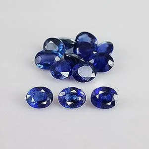 5.60 ct 5x4x2.2 mm Oval Blue Sapphire  Rasav Gems