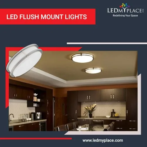Install Single Ring LED Flush Mount Lights at your Homes to Impr