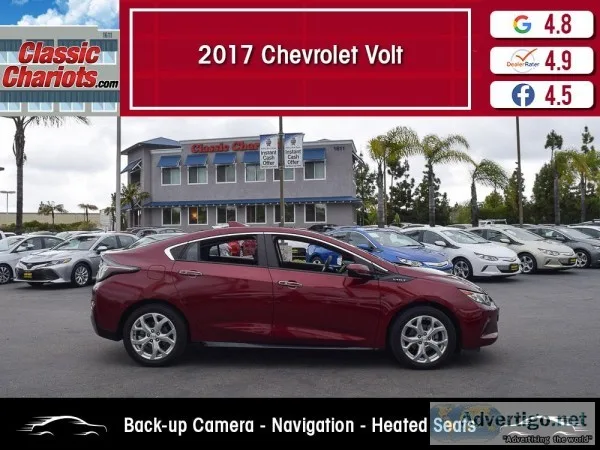 Used  2017 Chevrolet Volt Premier for Sale in San Diego - 19622