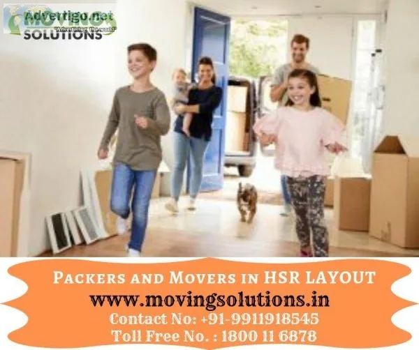 Top Rated and Verified Movers and Packers in HSR Layout