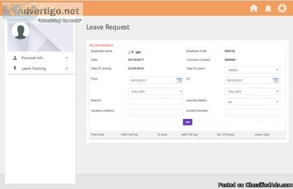 Leave Management System