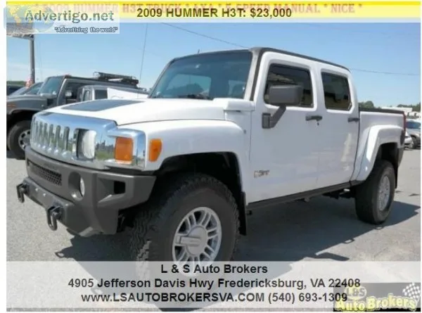 2009 HUMMER H3T 4X45-SPEED MANUAL