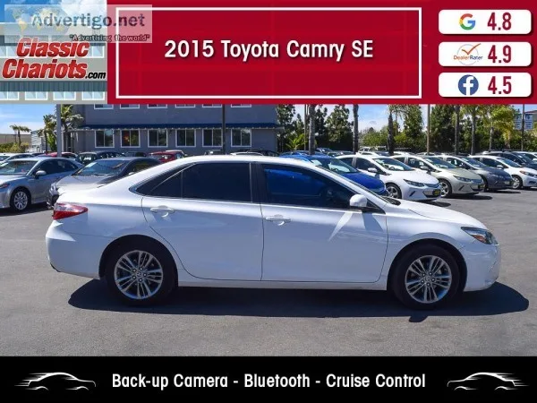 Used 2015 Toyota Camry SE for Sale in San Diego - 19636r
