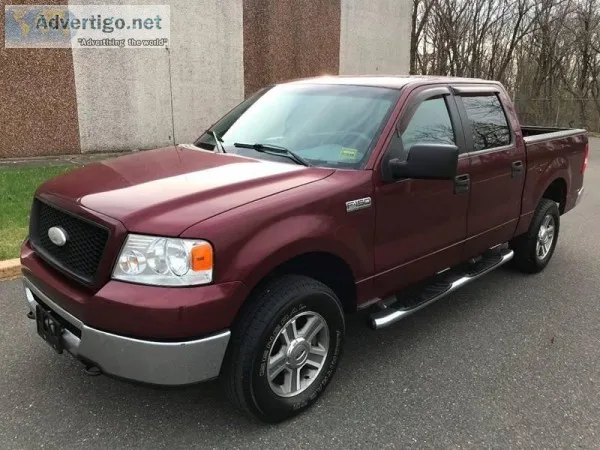 2006 Ford F-150 XLT Maroon Pickup Truck