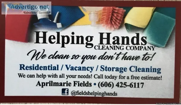 Residentail and vacancy cleaning