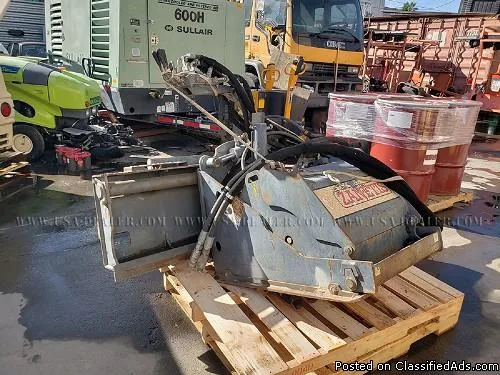 ZANETIS PCP18MSG4 SKID STEER GRINDER ATTACHMENT