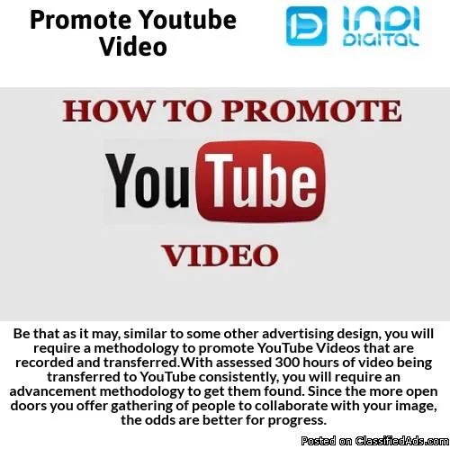How to promote video on youtube