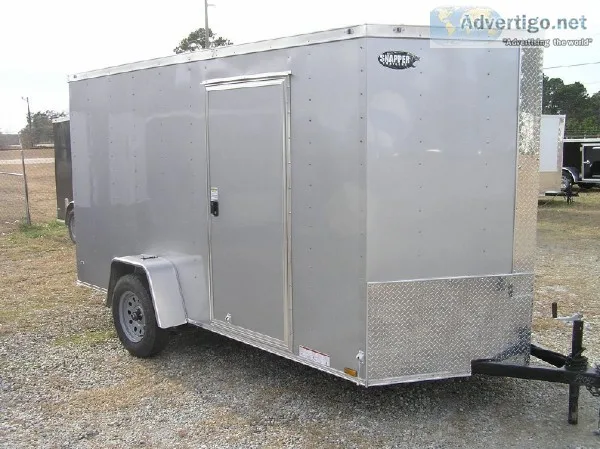 6 x 12 Enclosed Cargo Trailer