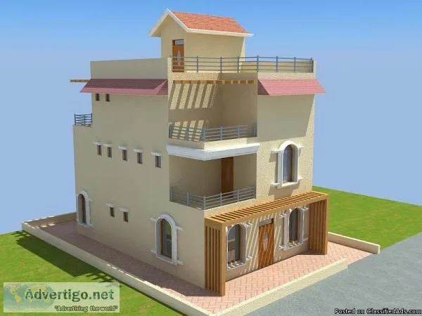 Searching for 3d exterior designing services in Delhi India
