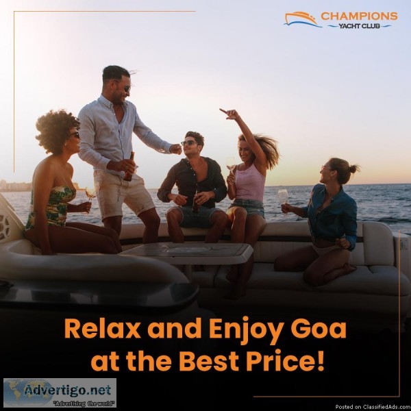 Enjoy Evening Cruise in Goa by Champions Yacht Club