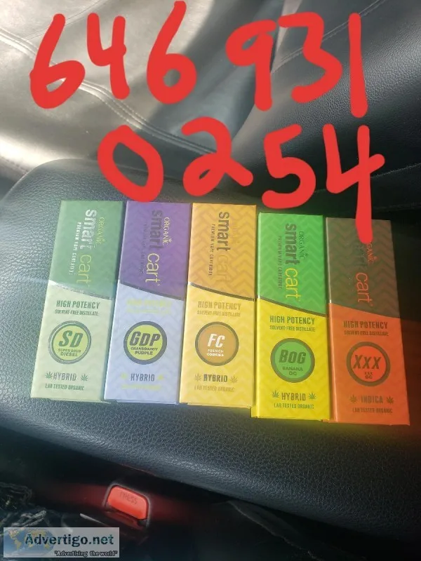 Smart cart vape oils