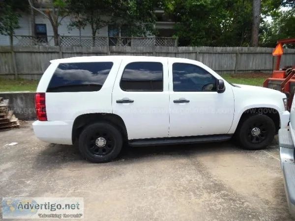 2012 Chevrolet Tahoe Police