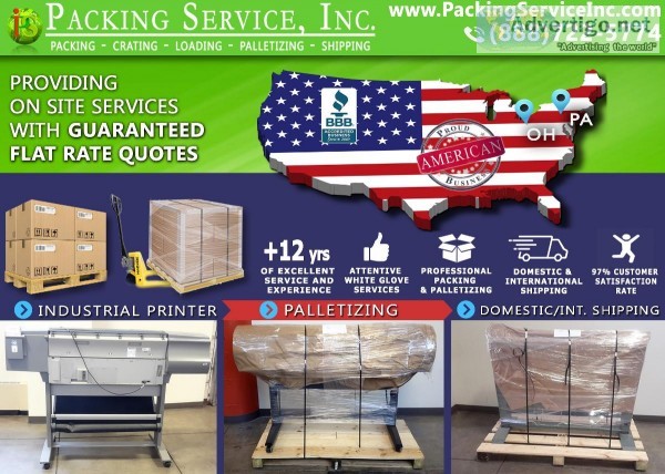 Packing Service Inc Medford OR - Craters and Freighters  Palleti