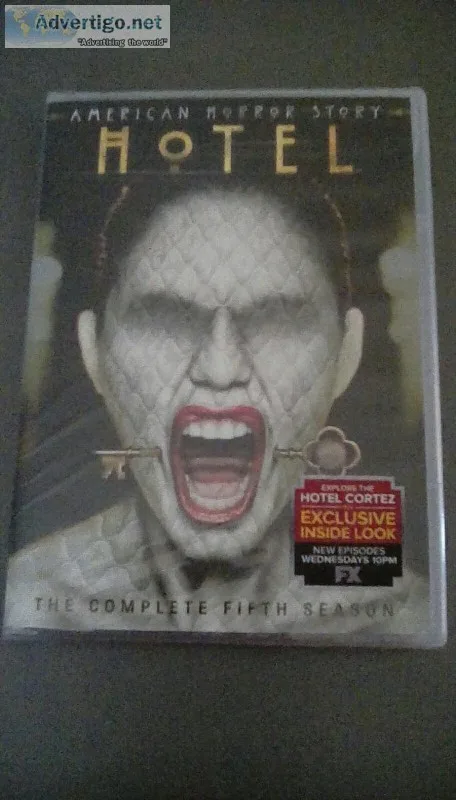 AHS SEASON 12and5 ON DVD AND EX MACHINA DVD