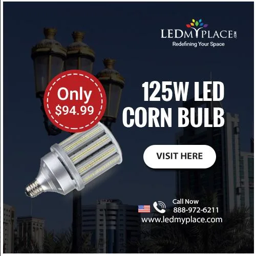 Get 40% Discount On LED Corn Bulb With The Free ShippingTandC Ap