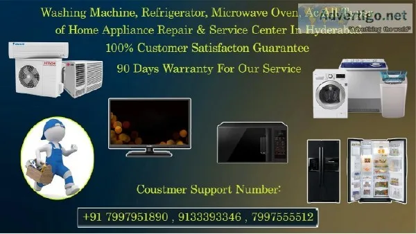 Whirlpool Top Load Washing Machine Repair Center in Hyderabad