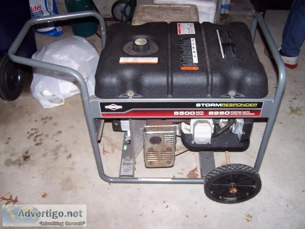 Briggs and Stratton Storm responder portable generator