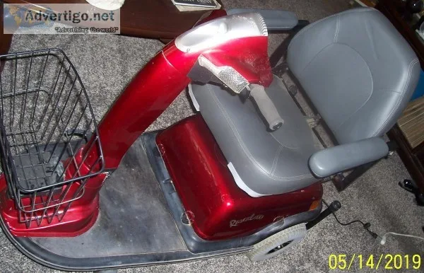 Power Rascal 600T with foldale Ramp