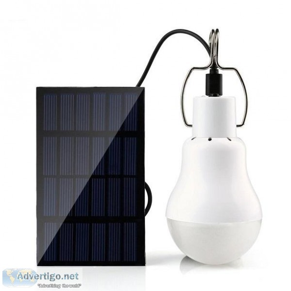 Portable Solar Power Outdoor Light Lamp Bulb