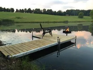DIY DOCK ON POST  DOCKS ON POSTS  WOOD OR ALUMINUM