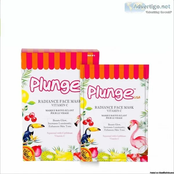 Buy Plunge Natural Radiance Face Mask(Pack of 6) Online