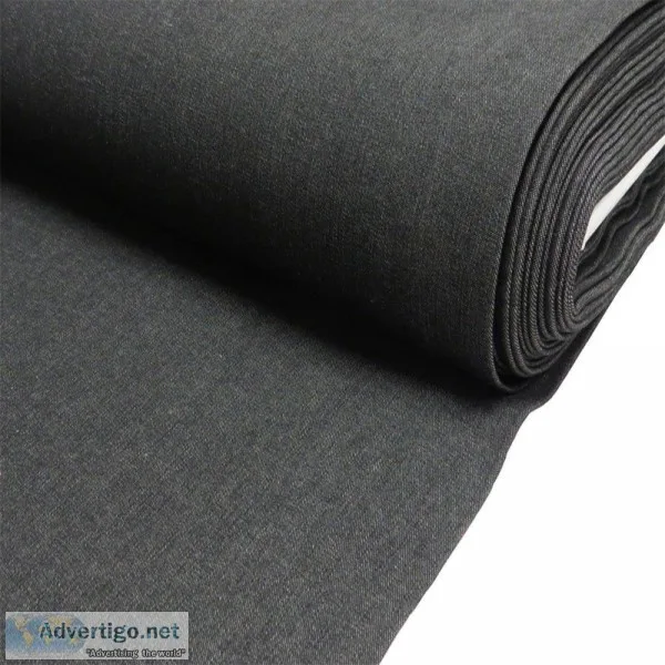 Denim Fabric 62-64 Inches Wide 100% Cotton - Black Denim