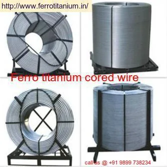 Quality Offer For Best Ferro Titanium Cored Wire  Powder