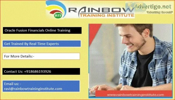 Oracle fusion financials online training