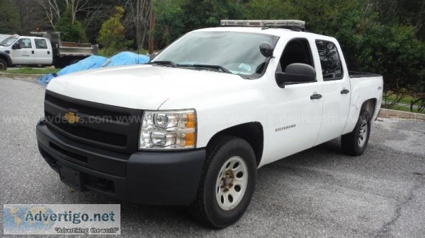 2013 Chevrolet Silverado 1500 Work Truck Crew Cab Short Box 4WD
