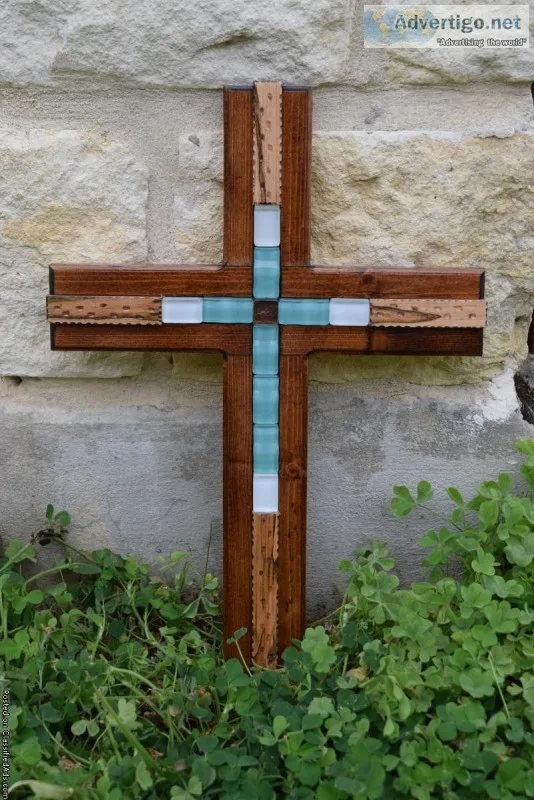 14&quot Inspirational Wooden Crosses