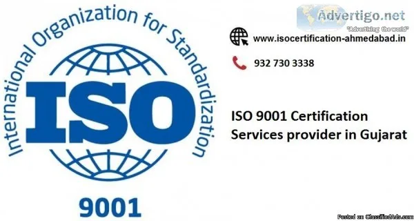 ISO 9001 Certification Services provider in Gujarat.