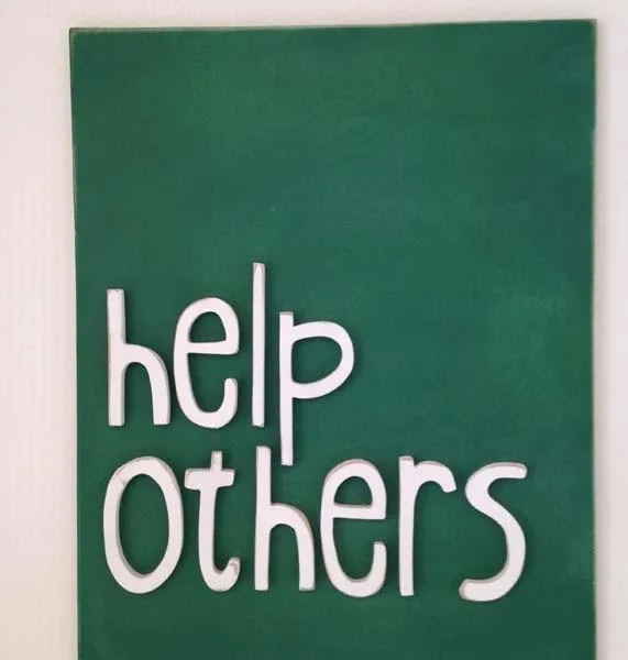 INTO HELPING OTHERS